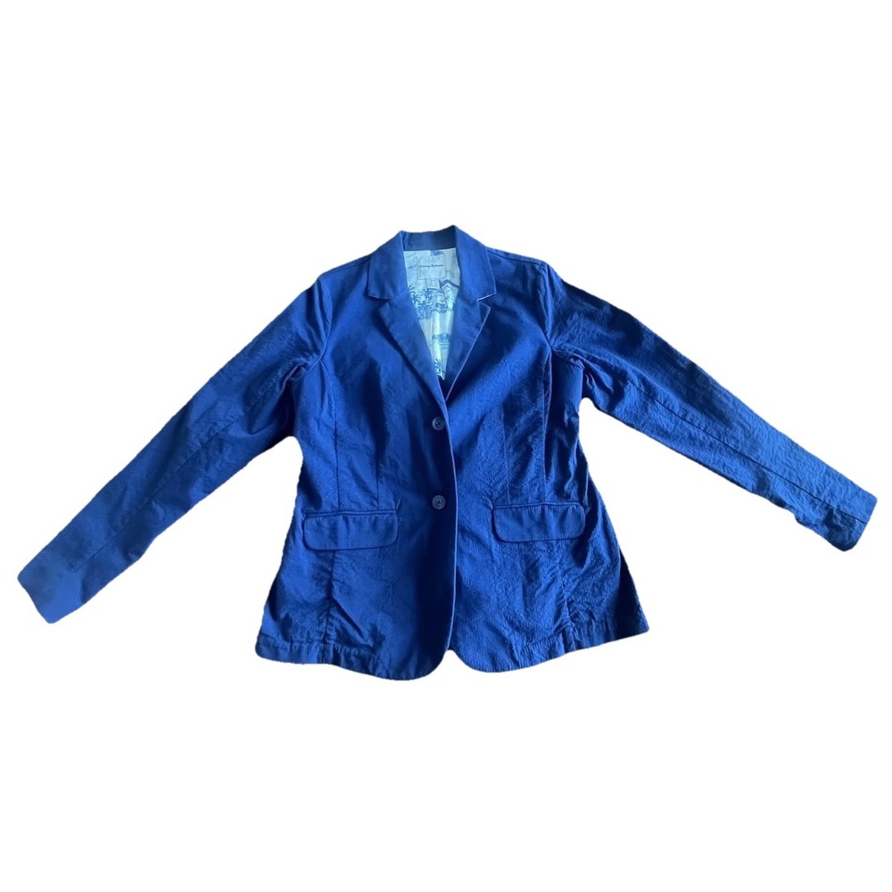 Tommy‎ Bahama Jacket Womens Small Button Up Blue